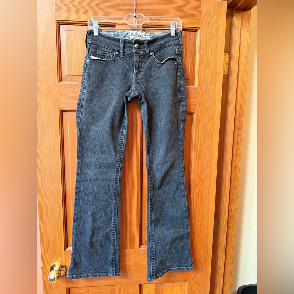 Ariat Women's Faded Black Boot Cut Jeans